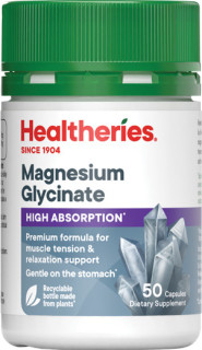 Healtheries-Magnesium-Glycinate-Capsules-50s on sale