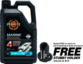 Penrite-Marine-Outboard-4-Stroke-10W-40-5L on sale