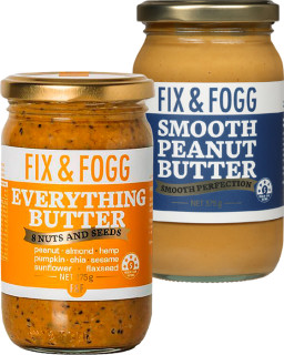 Fix-Fogg-Peanut-Butter-375g-or-Flavoured-Butter-275g on sale