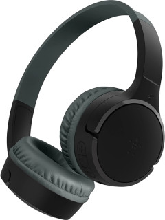 Belkin-SoundForm-Mini-2-Wireless-On-Ear-Kids-Headphones-Black on sale