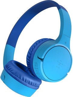 Belkin-SoundForm-Mini-2-Wireless-On-Ear-Kids-Headphones-Blue on sale