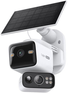 TP-Link-Tapo-C645D-Solar-Powered-Dual-Lens-PanTilt-Security-Camera-Kit on sale