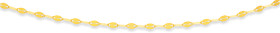 9ct-45cm-Fancy-Diamond-Cut-Mirror-Chain on sale