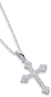 Sterling-Silver-Orthodox-Cross-Pendant on sale