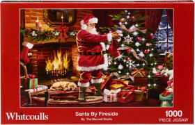 Whitcoulls-Santa-By-Fireside-1000-Piece-Jigsaw-Puzzle on sale