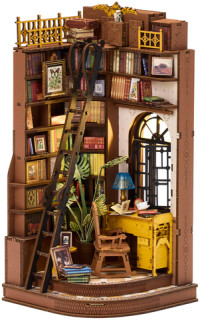 Rolife-Book-Nook-Wonderland-Silent-Corner-Study on sale