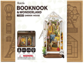 Rolife-Book-Nook-Wonderland-Garden-House on sale