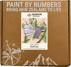 Adventure-Collections-Paint-By-Numbers-Mini-Fantail-20x20cm on sale
