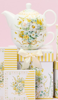 Yellow-Daisies-Tea-For-One-Set on sale