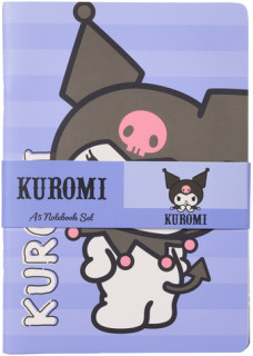 Sanrio-Pack-of-3-Kuromi-Notebooks on sale