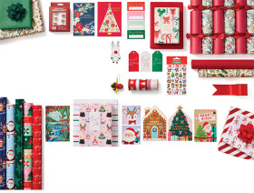3-for-the-Price-of-2-Christmas-Wrap-Bows-Boxed-Cards-Ribbon on sale