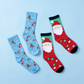 Christmas-Wishes-Santa-Sock-Bauble-2-Pack-Set on sale