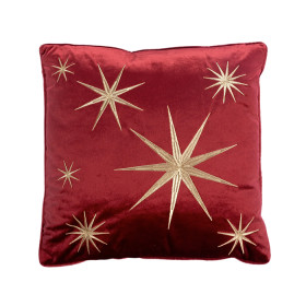 Christmas-Wishes-Christmas-Gold-Star-Cushion on sale