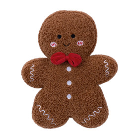 Christmas-Wishes-Christmas-Gingerbread-Cushion on sale
