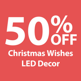 50-off-Christmas-Wishes-LED-Decor on sale