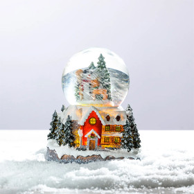 Christmas-Wishes-Snow-Globe on sale