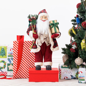 Christmas-Wishes-Red-Traditional-Santa-60cm on sale