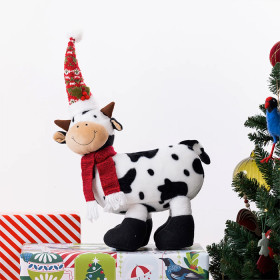 Christmas-Wishes-Standing-Cow-50cm on sale