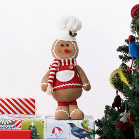 Christmas-Wishes-Mrs-Standing-Gingerbread-36cm on sale