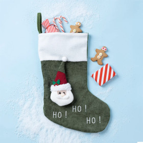 Christmas-Wishes-Ho-Ho-Ho-Santa-Stocking on sale