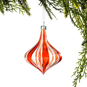 Christmas-Wishes-Candy-Cane-Onion-Glass-Bauble on sale