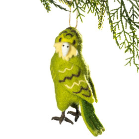 Christmas-Wishes-Felt-Kākāpō-Hanging-Christmas-Tree-Decoration on sale