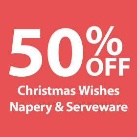 50-off-Christmas-Wishes-Napery-Serveware on sale