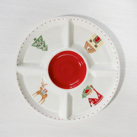Christmas-Wishes-Christmas-Huggle-Divided-Plate on sale