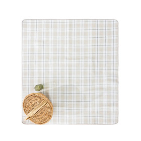 Outsidings-Madi-Stone-Plaid-Picnic-Mat on sale