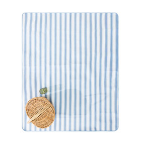 Outsidings-Madi-Blue-Stripe-Fleece-Picnic-Mat on sale