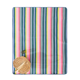 Outsidings-Madi-Multi-Stripe-Fleece-Picnic-Mat on sale