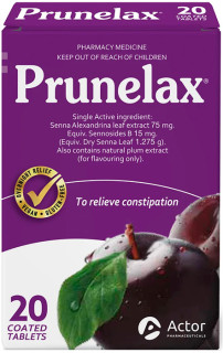 Prunelax-20-Tablets on sale