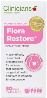 Clinicians-Flora-Restore-30-Capsules on sale