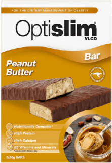 Optislim-VLCD-Bar-Peanut-Butter-5x60g on sale
