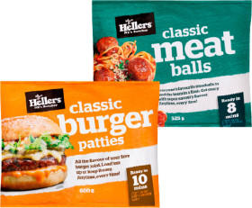 Hellers-Burgers-Tenders-or-Meatballs-525-600g on sale