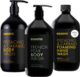 Essano-Body-Wash-900ml-or-Foaming-Hand-Wash-Refill-900ml on sale