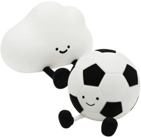 Novelty-Silicone-Cloud-or-Football-Shape-Light-14x85x9cm on sale